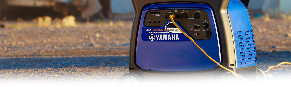 2017 Yamaha EF6300iSDE Generator on the construction, available in Platinum Powersports,