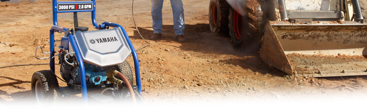 2017 Yamaha PW3028-Pressure Washer on the construction, available in Platinum Powersports,