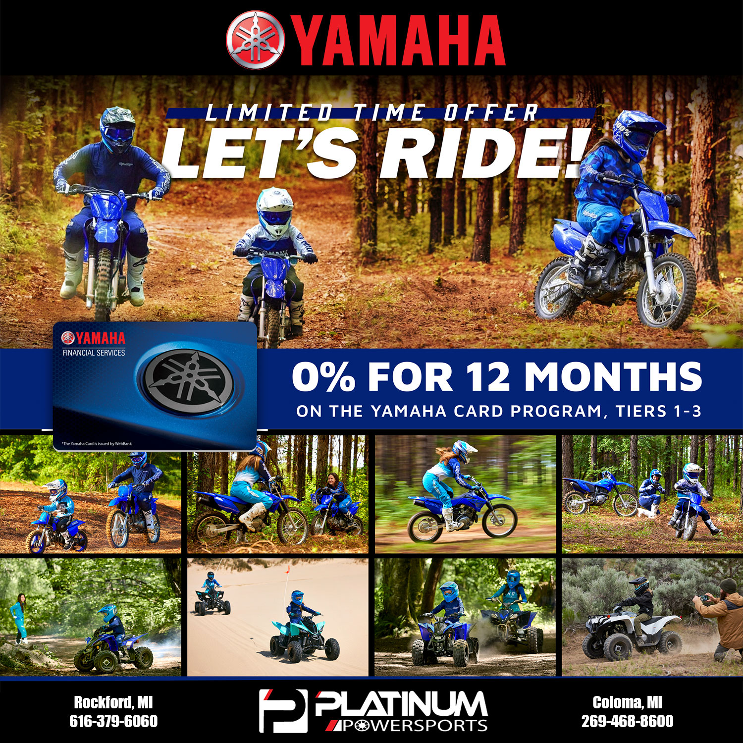 Platinum Powersports New & Used Motorcycle, ATV, UTV Sales, Service